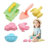 Sandbox Toys - Sand Castle Building Toys Kit - Waterproof Snow Shovel Beach Games, Preschool Learning Activities for Kids Backyard Beach Poolside