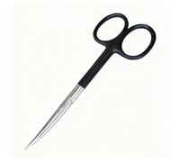 Sandbros Dental Iris Scissors Curved 4.6" Veterinary First Aid Stainless Steel Instruments