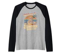 Sandcastles in The Summer Raglan Baseball Tee