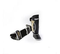 Sandee Cool-Tec Junior Muay Thai Shin Guards - Black/Gold Junior