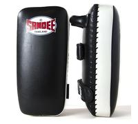 Sandee Extra Thick Flat Thai Kick Pads Black/White
