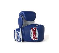 Sandee Kids Boxing Gloves Authentic Muay Thai Synthetic Leather Blue & White
