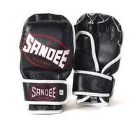 Sandee MMA Leather Sparring Fight Gloves - 7oz (Medium)