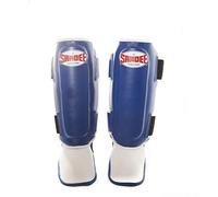 Sandee Muay Thai Kids Blue Stand Up Shin Guards (Junior)