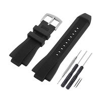 SANDEIN Watch Band Compatible with Michael Kors, Soft Silicone Rubber Replacement Wrist Strap for Michael MK8152 MK8356 Watch Straps