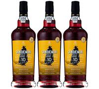 Sandeman 10 Year Old Tawny Port Wine 75 cl (Case of 3)
