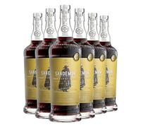 Sandeman | 20-Year Old Tawny Port 20% ABV | 6 x 75cl | Shows dried fruits, honey, roasted nuts and warm spice, with a balanced finish for food pairing or relaxed serving.