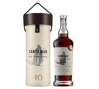 Sandeman 40-Year Old Tawny Port 2 x 75cl | Ultra-Premium Aged Portuguese Tawny | Dried Fruits, Roasted Nuts, Caramel & Spice | Velvety, Complex & Long-Finishing | 20% ABV