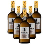 Sandeman Fine White Port Fortified Wine 750 ml | Case of 6 Bottles