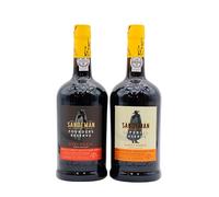 Sandeman - Imperial Reserve Tawny & Fournders Reserve Ruby - Port 75cl x 2 20% ABV (2 x 75cl)