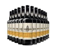 Sandeman Unfiltered Late Bottled Port | Portuguese Fortified Wine | 20% ABV | 12 x 75cl | Intense Complex Ruby Port | Vegan