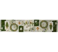 Sander 97264 Table Mat Set Christmas Time Tapestry 32 x 48 cm Colour 40 Red Wine Red Green