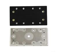 Sander Backup Pad 93x178mm for RS300 EQ-Plus/LRS 93 Sander Backup | Sander Backup Pad 93x178mm Aluminum with PU Foam, 12-Hole Square Sanding Plate Compatible with RS300