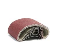 Sander belt 11Pcs Zirconia Sanding Belts 75x533mm 80 120 150 Mixed Grit Red Alumina Sander File Belt Set Abrasive Belt Tools Accessories