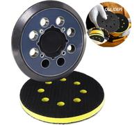 Sander Pad Replacement for Dewalt with Orbital Foam Sanding Pads, 5" 8 Hole Orbital Sander Pad Compatible with DeWalt DWE6421 6421K DWE6423 6423K DCW210B Random Orbital Sanders (4 Screw Holes)
