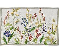 Sander Placemat, 4 Pieces, 48 cm, Flower Meadow, Rectangular, 32 x 48 cm, 70% Cotton, 30% Polyester, Machine Wash, Multicolor