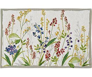 Sander Placemat, 4 Pieces, 48 cm, Flower Meadow, Rectangular, 32 x 48 cm, 70% Cotton, 30% Polyester, Machine Wash, Multicolor