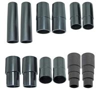 Spares2go Sander Planer Dust Extractor Power Tool Adapters for Hoover Vacuum Cleaners (Pack of 12, 26mm, 30mm, 32mm, 35mm, 38mm)
