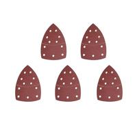 Sander Sandpaper Self-Adhesive Triangle Sand Paper Hook Loop Disc Abrasive Tools For Polishing Grit 5pcs Assortment Sheets Letters Lowercase For Drawing Woodworking For Wood Furniture