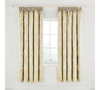 Sanderson Ashbee Curtains 66" x 72", Soft Gold
