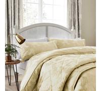 Sanderson Ashbee Double Duvet Cover Set, Soft Gold