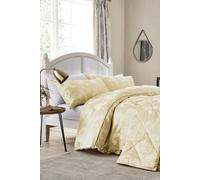 Sanderson 'Ashbee' Duvet Cover Set in Gold | Size: Double