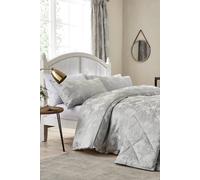 Sanderson 'Ashbee' Duvet Cover Set in Silver | Size: Single Sanderson Silver Single