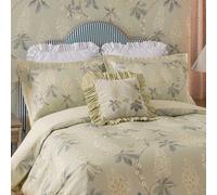 Sanderson Chestnut Tree Double Duvet Cover Set, Grey Blue & Sage