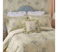 Sanderson Chestnut Tree Duvet Cover Super King Size Grey Blue & Sage