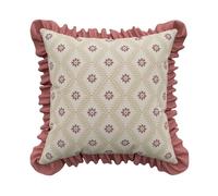 Sanderson x National Trust Poets Rose Cushion 45cm x 45cm, Blush