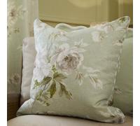 Sanderson Floral Chenille Feather Filled Cushions