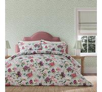 Sanderson for National Trust Summer Peony Duvet Cover Set Vinyard Rose