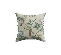 Sanderson x National Trust Lophura Cushion 45cm x 45cm, Chintz