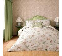Sanderson Options Honeysuckle & Sweetpea Cover Set Super King Rose