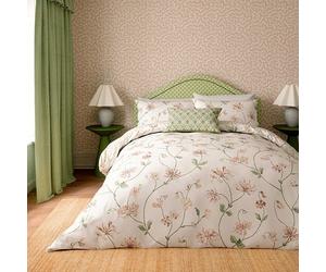 Sanderson Options Honeysuckle & Sweetpea Cover Set Super King Rose