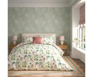 Sanderson Options Paradesia Cover Set Single Pink