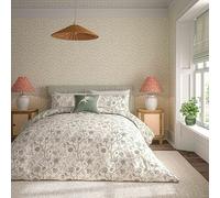 Sanderson Options Solaine Cover Set Double Green