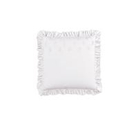 Sanderson 'Pinery' Cotton Square Pillowcase Pair in White Sanderson White