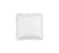 Sanderson 'Pinery' Cotton Square Pillowcase Pair in White Sanderson White