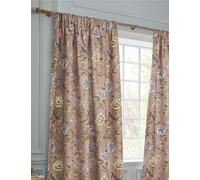 Sanderson Porcelain Garden Chenille Curtains Pink Mix