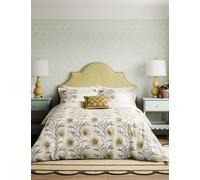 Sanderson Pure Cotton Catherinae Bedding Set Natural