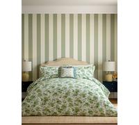 Sanderson Pure Cotton Hedra Bedding Set Green