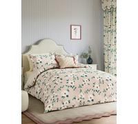 Sanderson Pure Cotton Poets Rose Bedding Set Pink