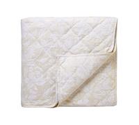 Sanderson Pyramus Quilted Throw, Linen