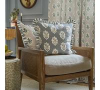 Sanderson Sessile Leaf Square Ruffle Cushion Cover