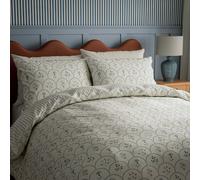 Sanderson Summer Scallop Single Duvet Cover SET, Indigo