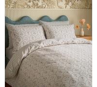 Sanderson Summer Scallop Single Duvet Cover SET, Lavender