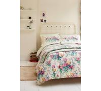 Sanderson 'sweet Williams' Cotton Duvet Cover Set Multi Super King