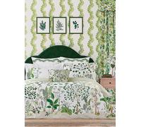 Sanderson Sycamore & Oak Duvet Cover Set Single Botanical Green