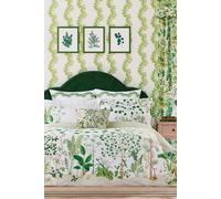 Sanderson 'Sycamore & Oak' Cotton Sateen Duvet Cover Set in Green | Size: Super King Sanderson Green Super King